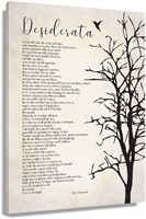 Desiderata Poem  Inspirational Wall Art 16x24