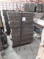 Durand brick faced aluminum basement forms,