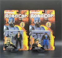 Two 1994 RoboCops Figures