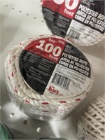 100' 1/4" POLY ROPE