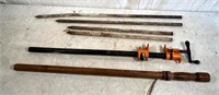 concrete form stakes, bar clamp & more