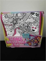 New glitter messenger bag kit