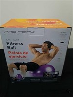 New anti burst Fitness ball 55 cm