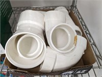 TRAY OF PVC FITTINGS