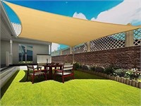 Rectangle Sun Shade Sail Canopy  12  x 20  Patio