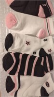 5 New pair of ladies stars & stripes ankle socks.