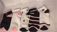 5 New pair of ladies stars & stripes ankle socks.