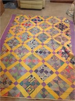 Quilt Some staining