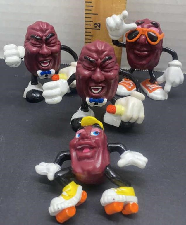 Vintage CALIFORNIA RAISINS FIGUREs