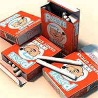 Retro Popeye Candy Sticks 8 Pack (8 x 16g)