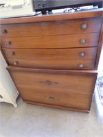 MId Century Wooden chest of drawer