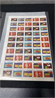 1970 Canadian 6c Christmas Stamp Sheet
