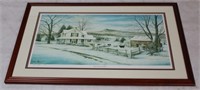 "Surry County Snow Fall" by W. Mangrum  227/600