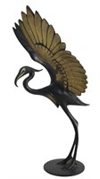 Hagenauer Bronze Crane
