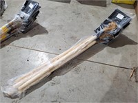 Square Shovel W/ Wood Handle Qty 6