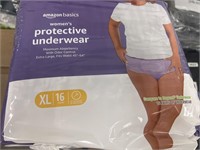 Lot of (3) Packs of Women’s Protective Underwear