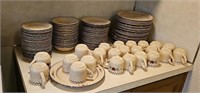 (100+) PCS OF JAPANESE STONEWARE DISHES