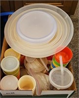 PLASTIC CUPS, BOWLS & MORE PLASTICWARE