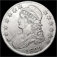 1829/7 Capped Bust Half Dollar CLOSELY