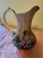 Vineyard Blessings  Floral Pitcher by Lisa White