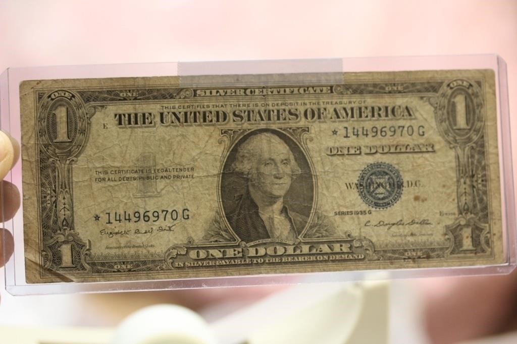 1935 One Dollar Star Note