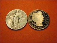 1925-1894 Quarters
