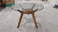 Paxton Glass Top Dining Table