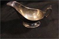 Vintage Silver Plated Gravy Boat
