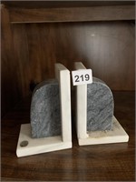 MARBLE BOOK ENDS