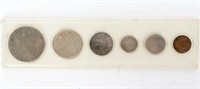 Coin Rare 6 Coin Blank Planchet Set
