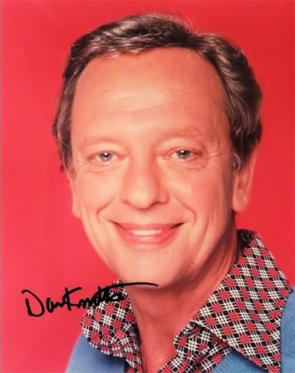 Don Knotts signed Threes Company photo