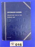JEFFERSON NICKELS 1938 - 1961 (63 COINS)