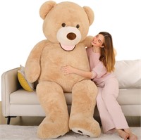 MaoGoLan Big Teddy Bear - 6 Feet - Brown