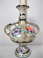 Nippon vase with handles
