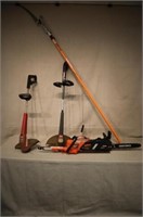LARGE LOT OF OUTDOOR TOOLS: