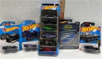 Bat man hot wheels lot of 5