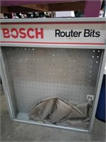 Bosch router bits glass locked cabinet