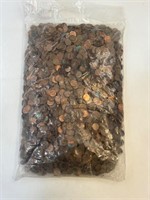 Unsearched Bag of Copper Lincoln Memorial Cents