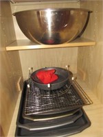 Baking Pans- Stainless Mixing Bowls