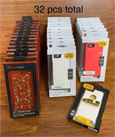 Lot of 32 Cell Phone Protective Cases (see notes)