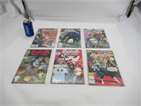 6 comics book The Punisher
