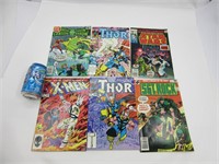6 comics book vintage dont Star Wars, Thor, X-Men