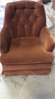 Brown upholstery chair