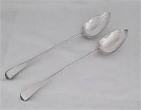SCOTTISH PROVINCIAL SILVER STUFFING SPOONS
