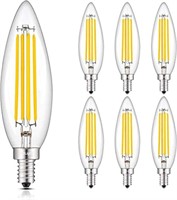 Dimmable LED Candelabra Bulb-6 Pack