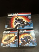 Lot of 3 GI Joe Lego