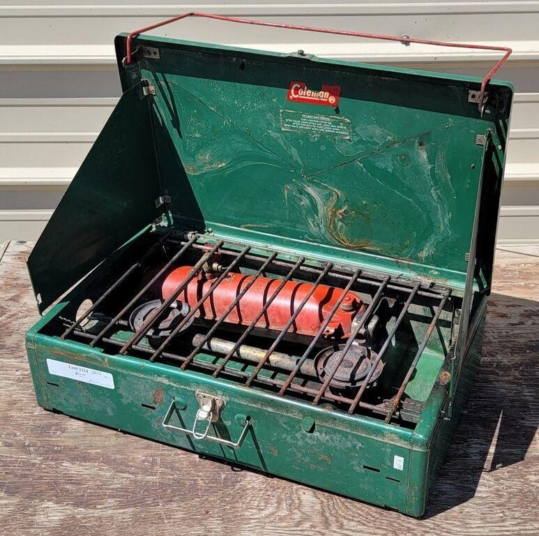 Vintage Coleman Propane Stove  413F