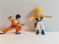 2pc Dragonball Z Vinyl Figures 1980s & 90s