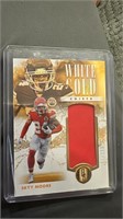 2023 Gold Standard Skyy Moore White Gold Patch