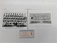 1969 W.S. Game 5 Ticket & Mets Team Pictures